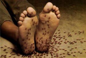 Tingling in feet